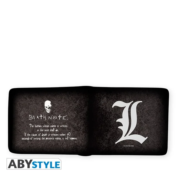 DEATH NOTE – Portefeuille L symbole – Vinyle