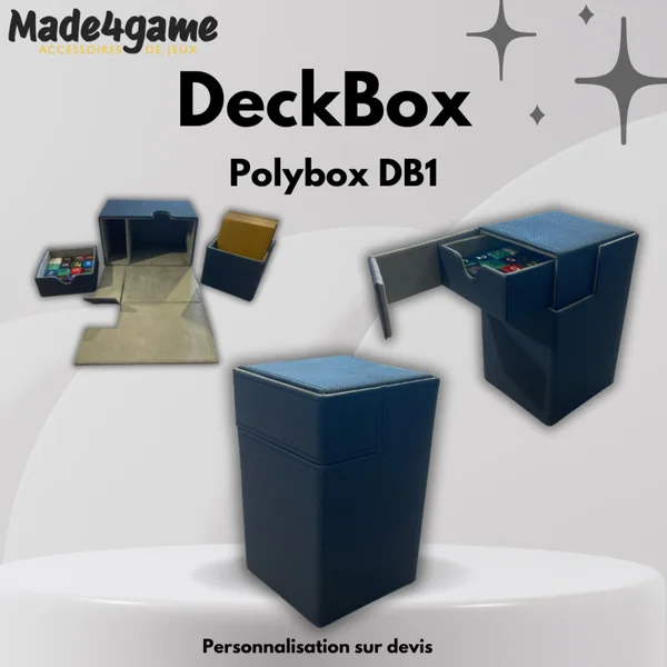 DeckBox 100+ avec tiroir de rangement - Bleu marine