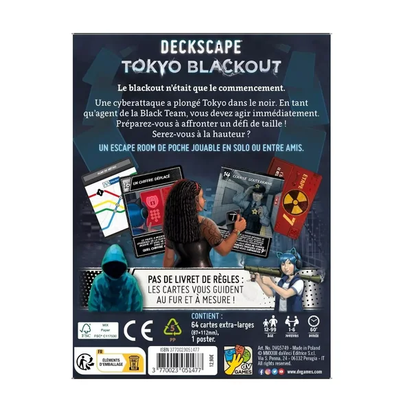 Deckscape : Tokyo Blackout