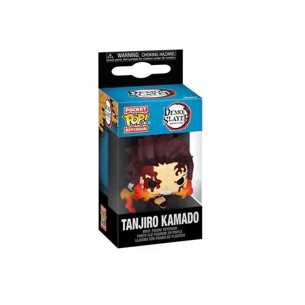 DEMON SLAYER – Pocket Pop Keychain – Tanjiro (Dancing Flash)