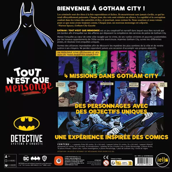 Detective - Batman : Tout n'est que Mensonge