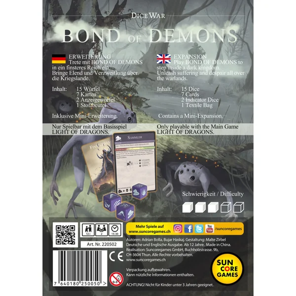 DiceWar - Bond of Demons