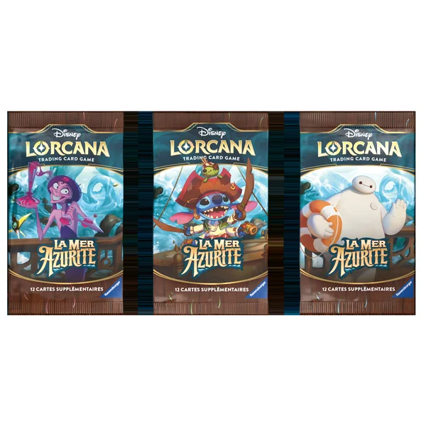 Disney Lorcana : Boite 24 boosters Chapitre 6 – La Mer Azurite FR