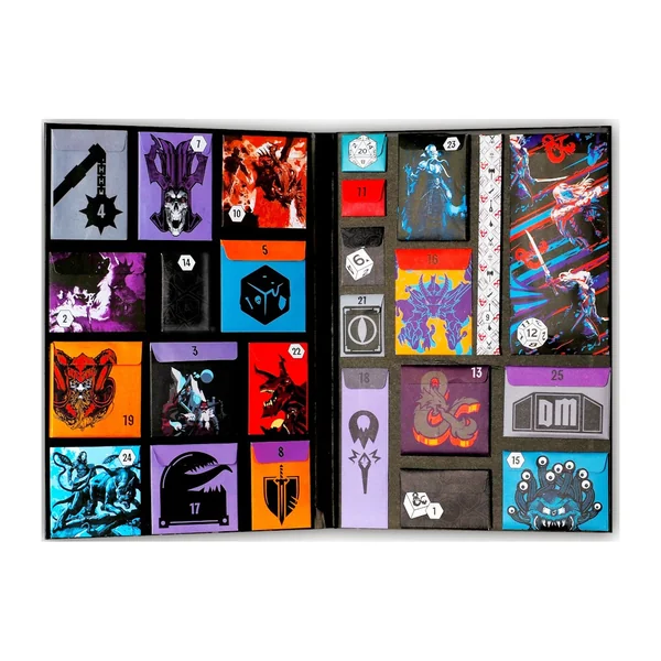 Donjons et Dragons - Calendrier de l'Avent