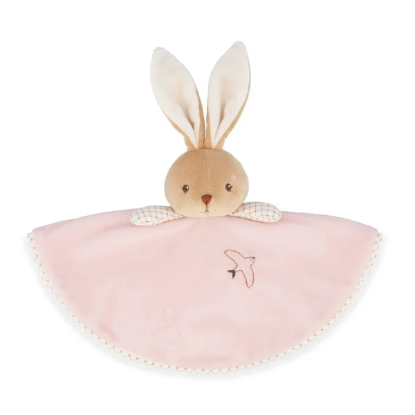 Doudou lapin rond Rose - Kaloo