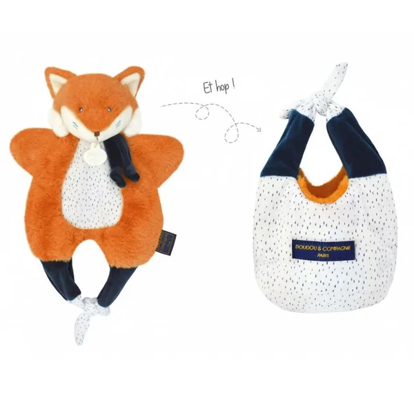 Doudou Renard Amusette 3 EN 1 : Les petits futés - Doudou et Compagnie