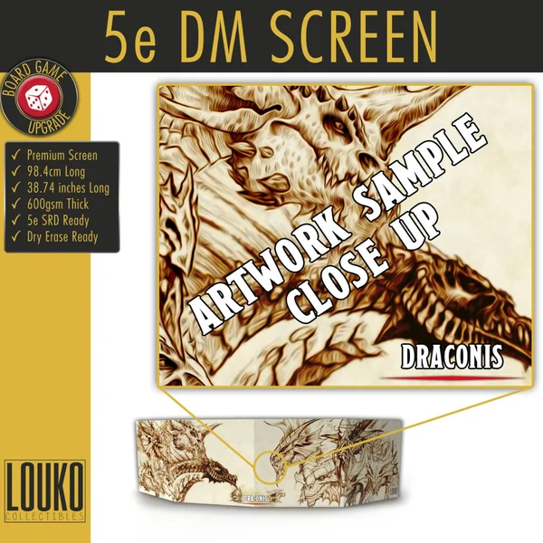 Draconis - Écran de Maître du Jeu - 5ème Ed.