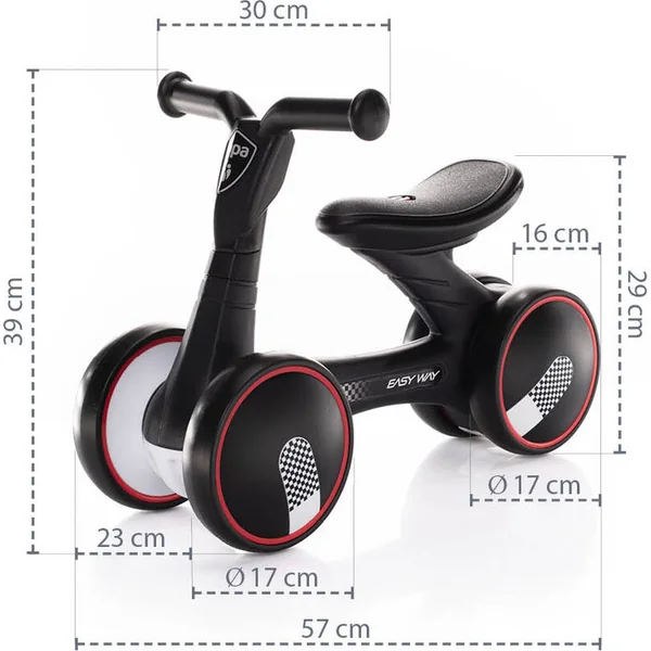 Draisienne Easy-Way, Race Grey