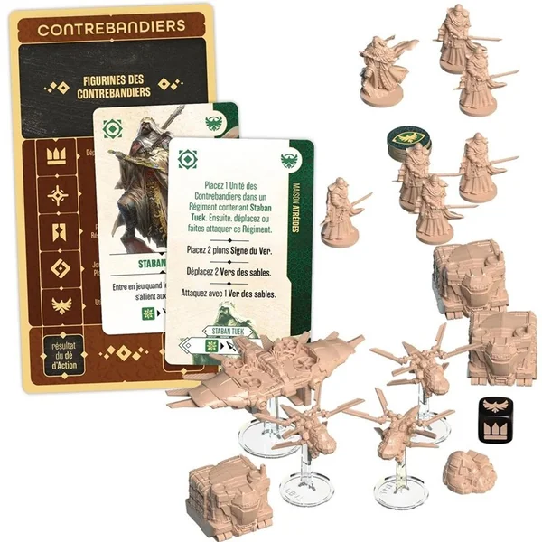 Dune La Guerre pour Arrakis - Extension Contrebandiers