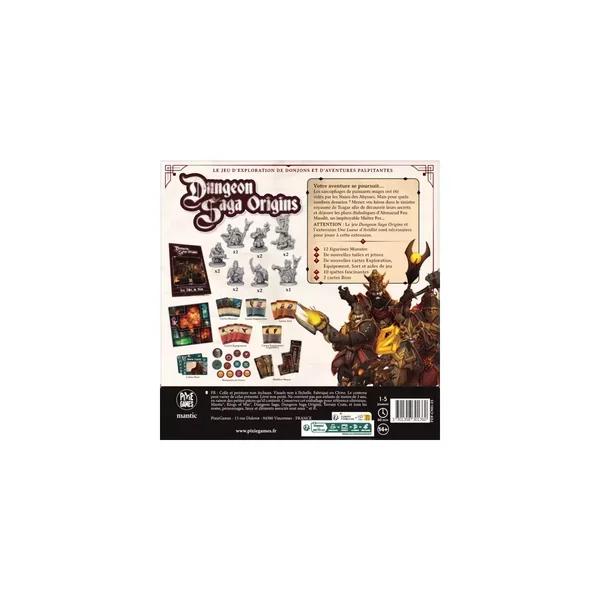 Dungeon Saga Origins : Les Filles du Fléau - Extension Chapitre 3