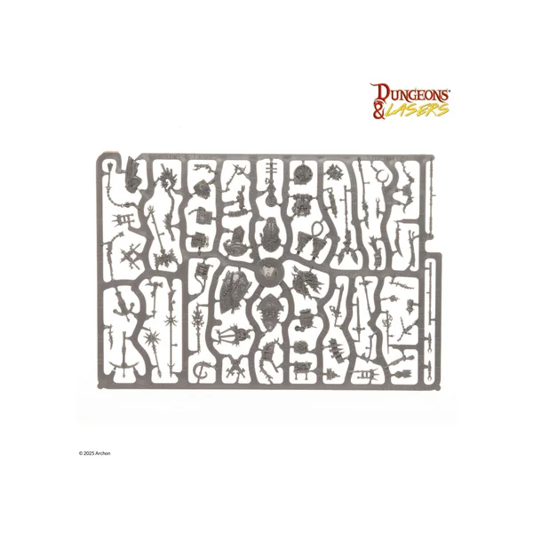 Dungeons & Lasers - Figurines - Adventurer’s Gear Set