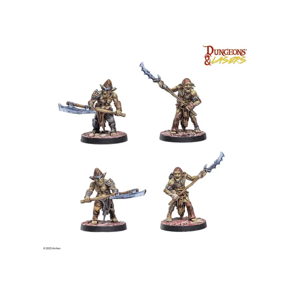 Dungeons & Lasers - Figurines - Goblin Warband