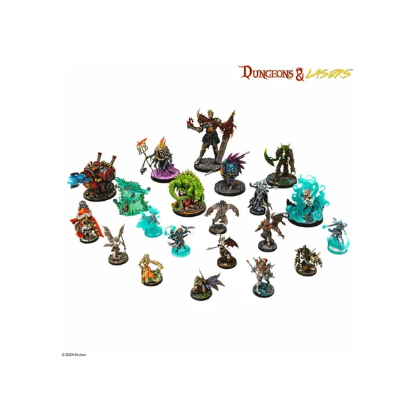 Dungeons & Lasers - Figurines - Victims of Insanity