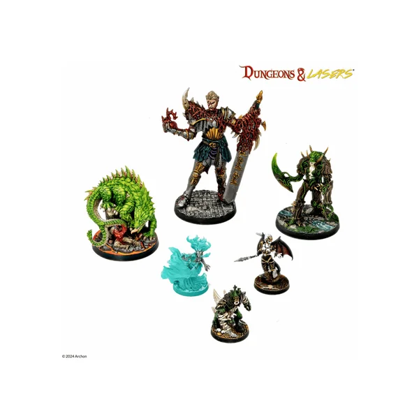 Dungeons & Lasers - Figurines - Victims of Insanity