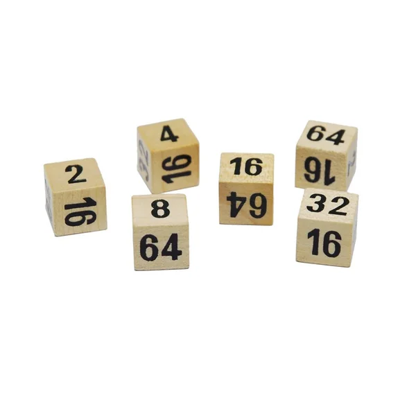 Dé doubleur en bois Backgammon 16 mm à l'unité - HOT Games