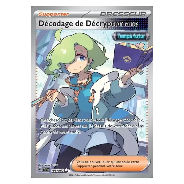 Décodage de Décryptomane – Forces Temporelles – 198/162