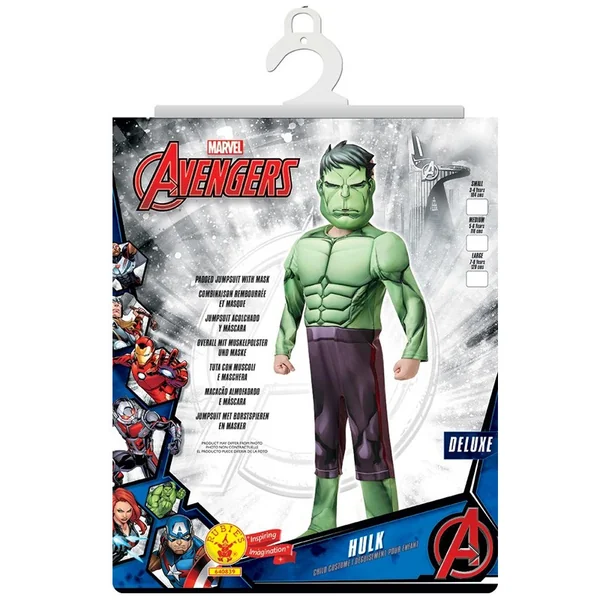 Déguisement luxe Hulk 5-6 ans - Rubies