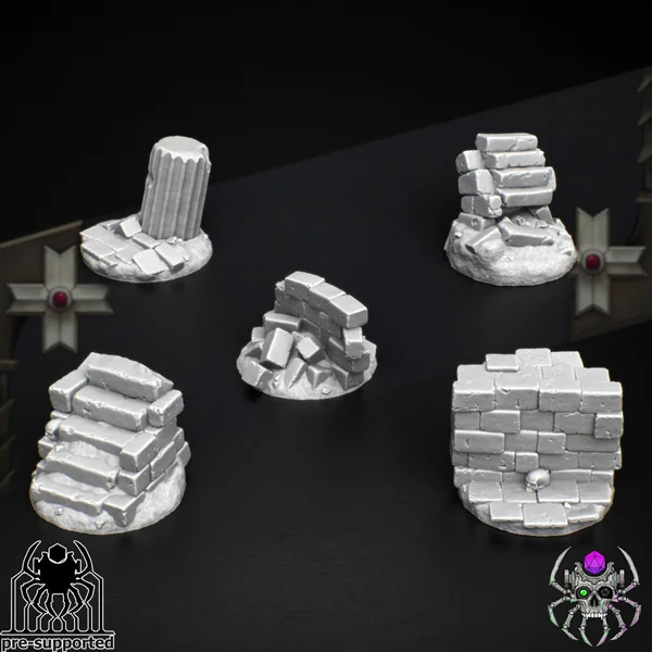 Eight Legs Miniatures – The Widows – Widows Ishim Squad