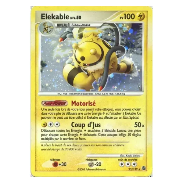Elekable Lv.50 – Merveilles Secrètes – 025/132