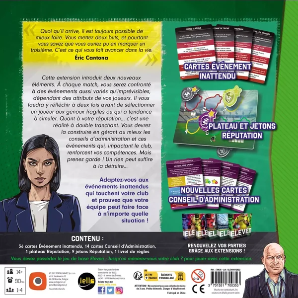 Eleven : Évènements Inattendus - Extension