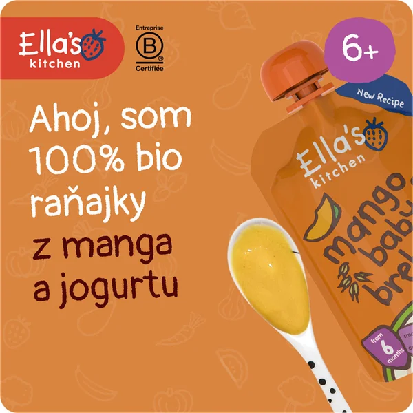 Ella's Kitchen BIO Petit-déjeuner mangue et yaourt (100 g)