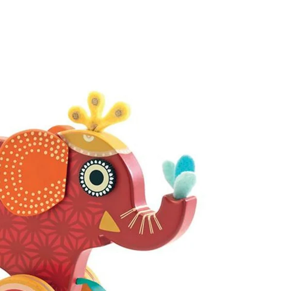 Eléphant à trainer Indy - Djeco