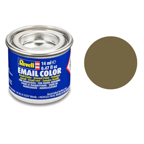 Email Couleur Mat "Brun Olive" (RAL 7008) 14ml - Revell