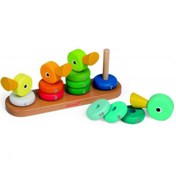 Empilable duck family