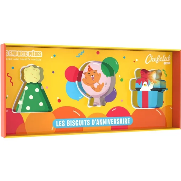 Emporte-pièces les Biscuits d'Anniversaire