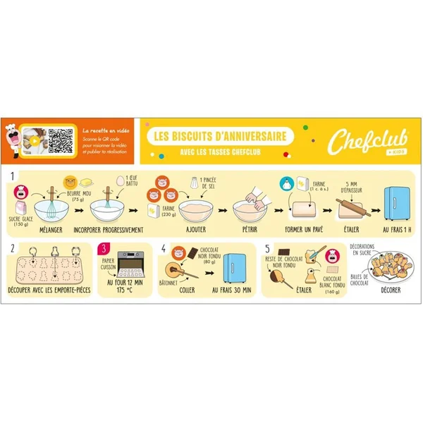 Emporte-pièces les Biscuits d'Anniversaire