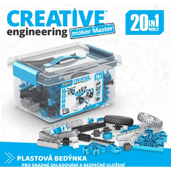Engino Creative engineering 20 in 1 : maker master