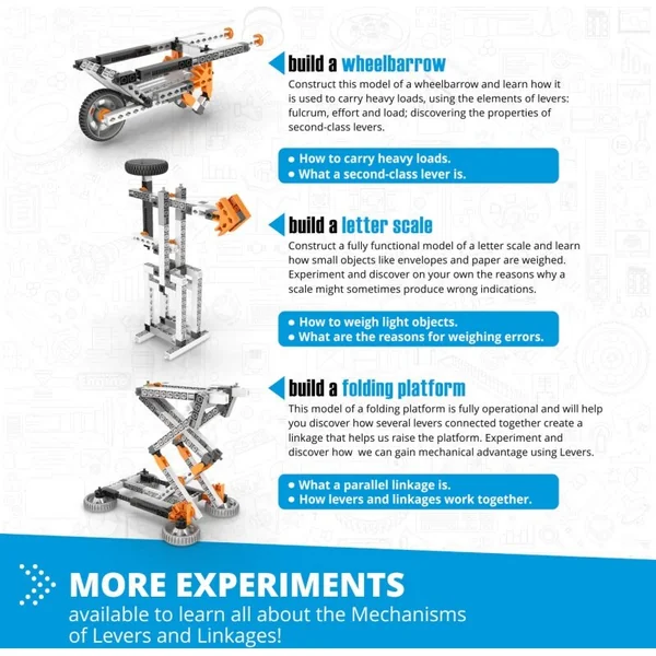 Engino STEM MECHANICS : Leviers et connexions