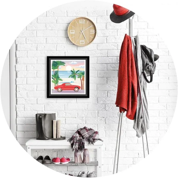 ENJOY ART - Peinture par numéros 30x30cm Bord De Mer