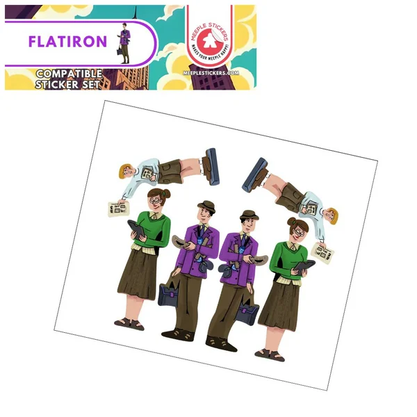 Ensemble d’autocollants pour Flatiron