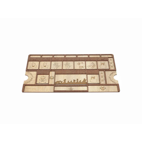 Ensemble de 5 plateaux joueurs pour Voyages en Terre du Milieu