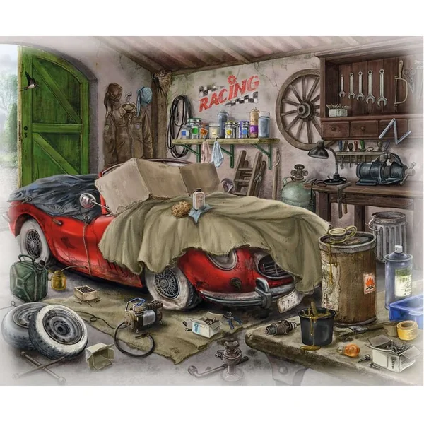 Escape puzzle 99 pcs Le garage du manoir - Ravensburger