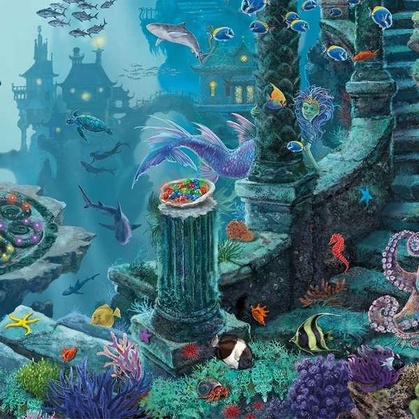 Escape puzzle Kids 368 pièces - Au royaume sous-marin