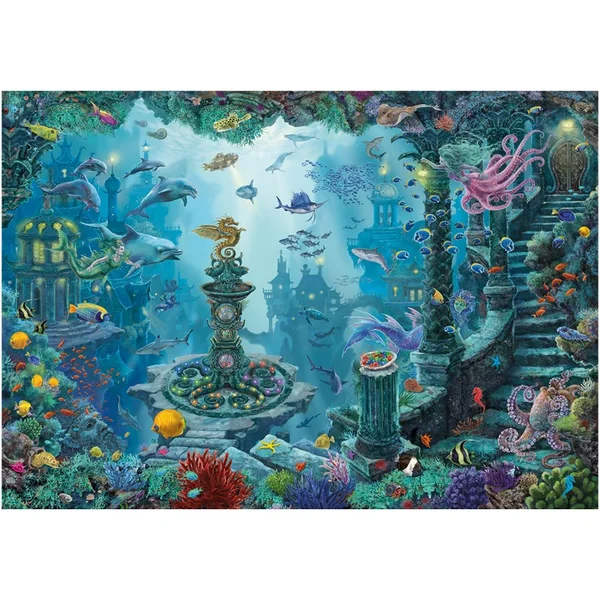 Escape puzzle Kids 368 pièces - Au royaume sous-marin