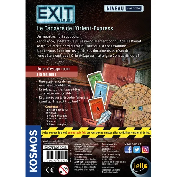 Exit : Le Cadavre de l'Orient Express