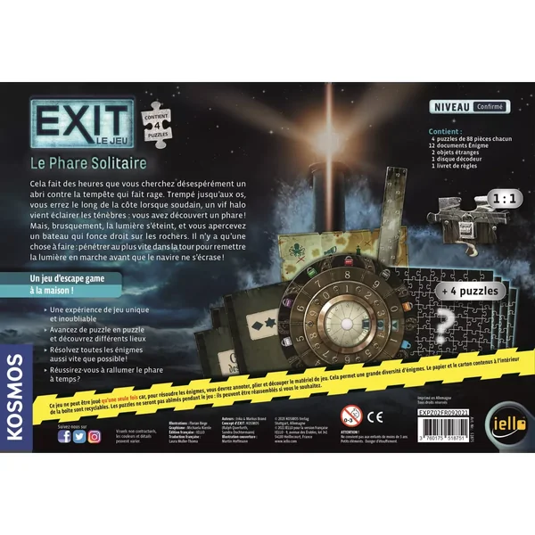 EXIT Puzzle - Le Phare Solitaire