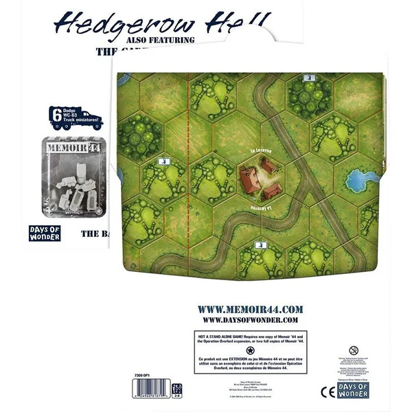 Extension Battle Maps 1 - L'Enfer du Bocage - Memoire 44