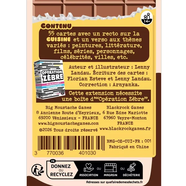 Extension Cuisine - Opération Zèbre