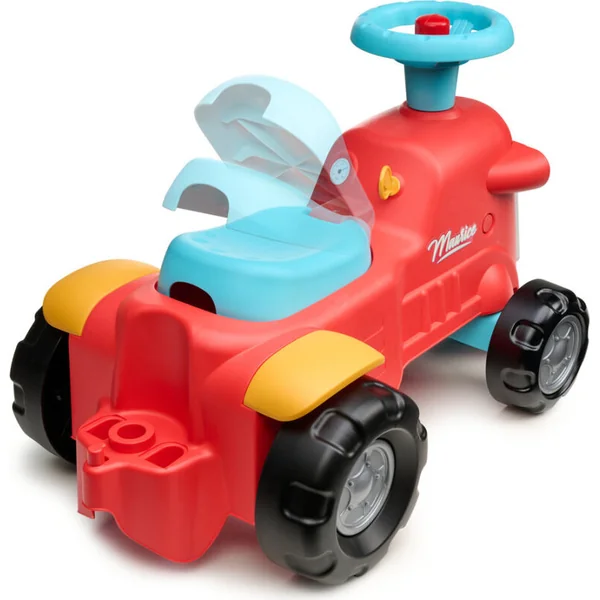 Falk Trottinette et déambulateur 2 en 1 Maurice rouge