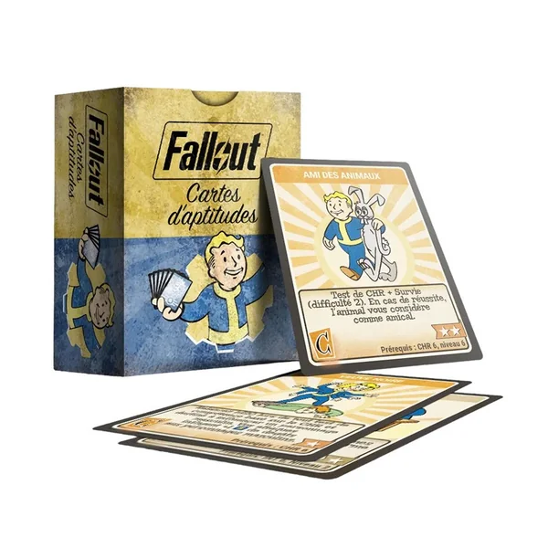 Fallout : Le Jeu de Rôle - Cartes d'aptitudes