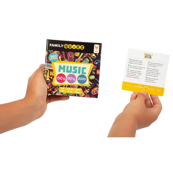Family Quizz - Music 80's 90's 2000