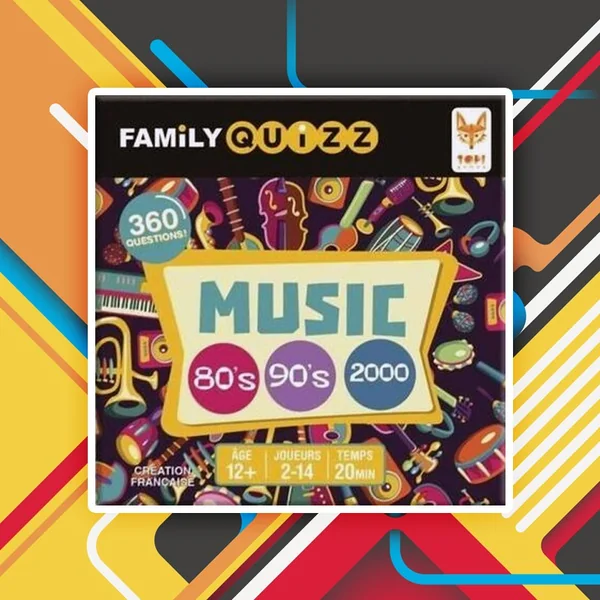 Family Quizz - Music 80's 90's 2000