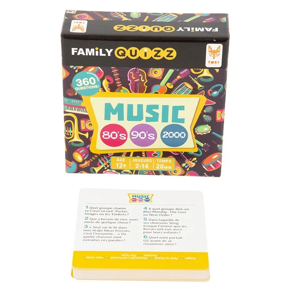 Family Quizz - Music 80's 90's 2000