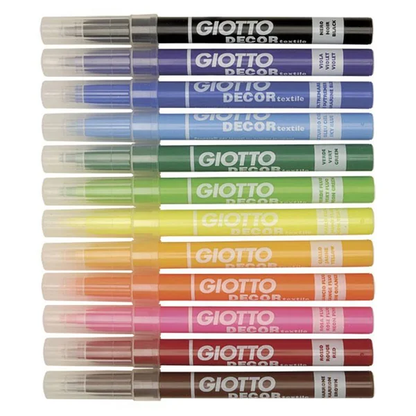 Feutres Décor Textile - set de 12