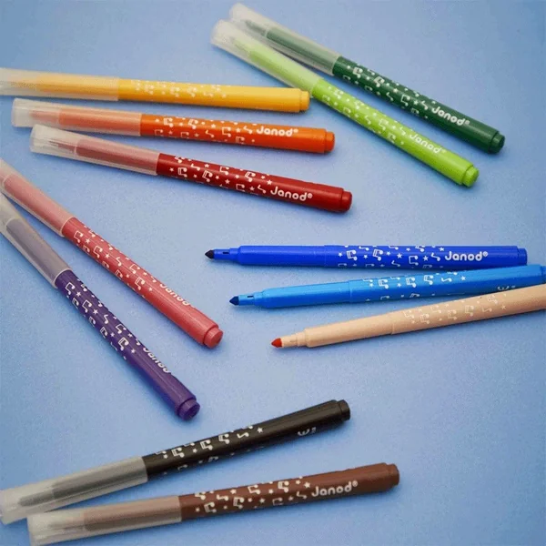 Feutres Longue Durée x12 - Janod