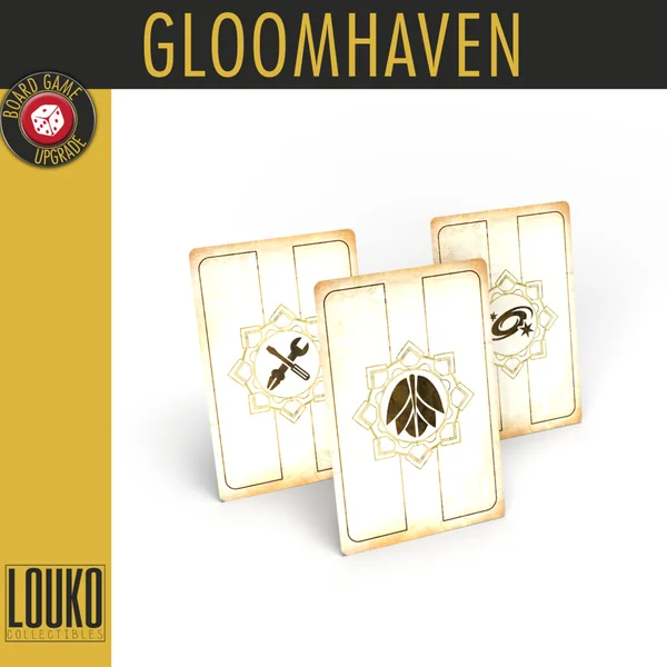 Fiches de personnages réinscriptibles pour Gloomhaven - Les Mâchoires du Lion